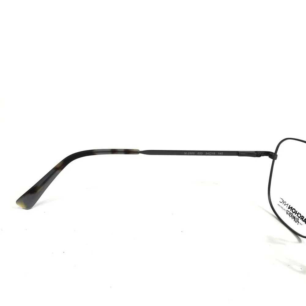 Marchon NYC Eyeglasses Frames M-2500 033 Dark Grey Square Full Rim 54-16-145